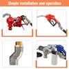 (1" NPT, 2PCS) Fuel Hose Swivel 360 Rotating Connector for