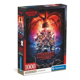 Clementoni Rompecabezas Stranger Things 1000 Pz Clementoni Eleven