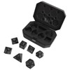 7PCS Light Up Dice ABS Rechargeable LED Electronic Polyhedral Dice