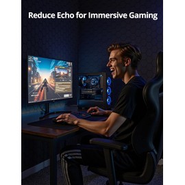 Acoustic Wall Panels Sound Absorbing, Honeycomb Self Adhesive Wall Tiles Panel, 12 Pack Decorative Hexagon Design for Studio, Home Office, Gaming Room, Acoustic Treatment, 12"x12"x0.4", Black