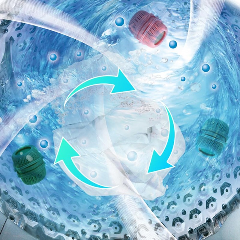 3pcs/Set Washing Machine Laundry Ball, Fabric Softener Dispenser, Reusable Laundry