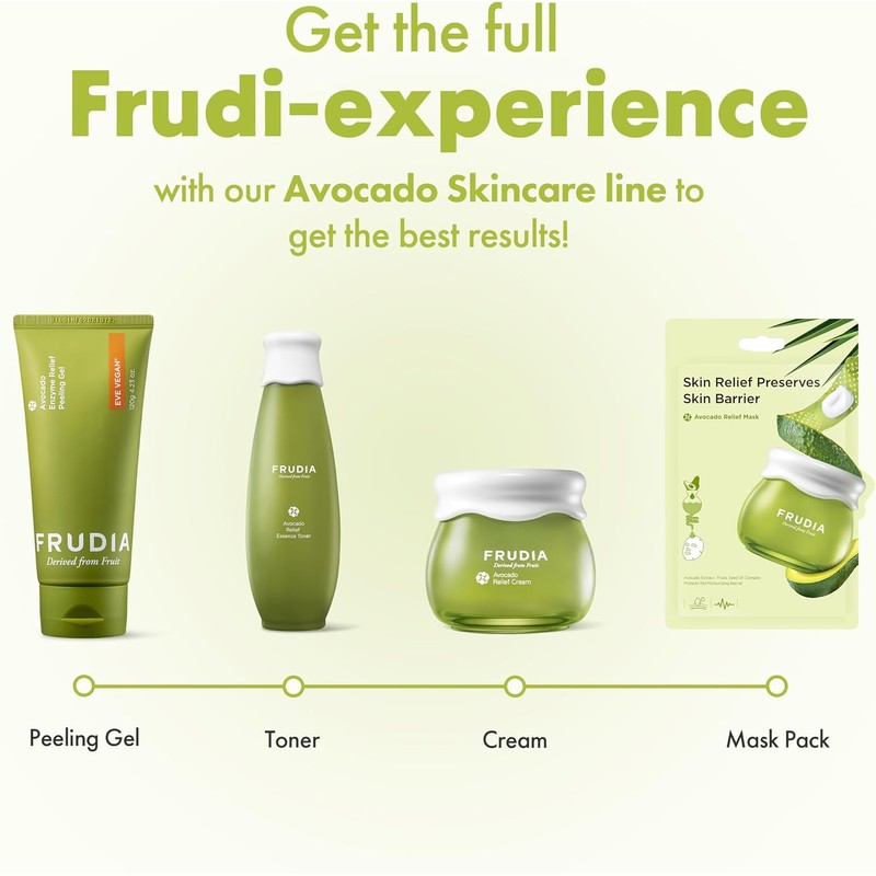 FRUDIA - Tóner para alivio del aguacate, 195 ml