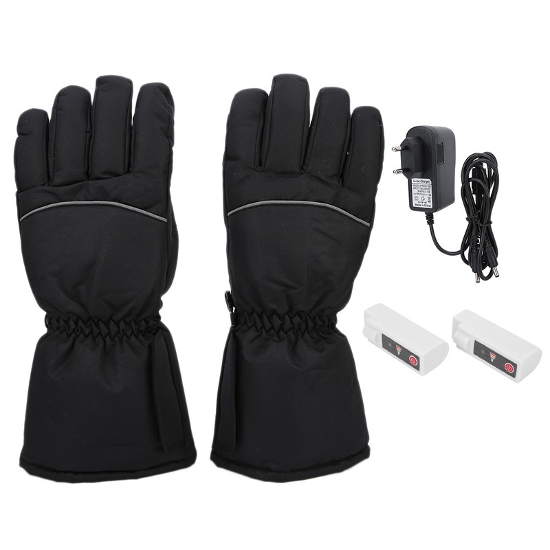 Electric Heating Gloves Waterproof Adjustable Winter Outdoor Sport Warm Keeping