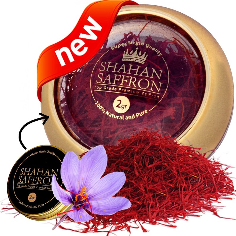 Shahan Saffron Top Grade Superior Saffron Threads (Super Negin) Premium