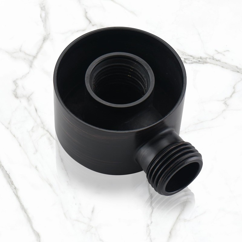 UCLIMAA Wall Supply Elbow for Handshower, Brass Round Wall Mount
