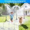 LASTOOLS Adjustable Height Outdoor Misting System