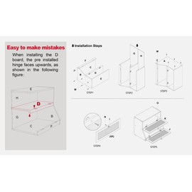 LOHASOK Double Layer Bamboo Bread Box for Kitchen Counter-Large Capacity Bread Storage Container Farmhouse Bread Box with Window Bread Holder (Black)