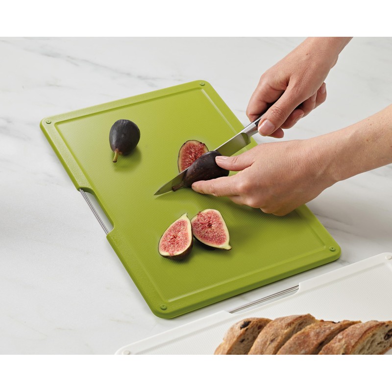 Joseph Joseph Folio Slim 3-piece Under-shelf Kitchen Cutting Board Set,