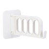 4 Hole Clothes Rack, Plastic Wall Mounted Clothes Storage Rack