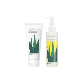 Cheongmijeong 청미정 알로에 발효 클렌징 오일 & 클렌징 폼 2종 SET Cheongmijeong Aloe Fermented Cleansing Oil & Cleansing Foam 2-Set