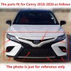 FOFUYEY 11PC For Camry SE 2018-2020 Front Gloss Black Grille