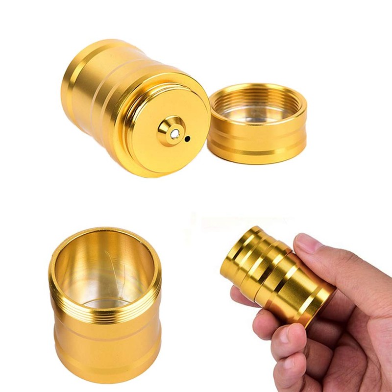 SRECNO Oil Lamp Mini Metal Alcohol Lamp Mini with 3