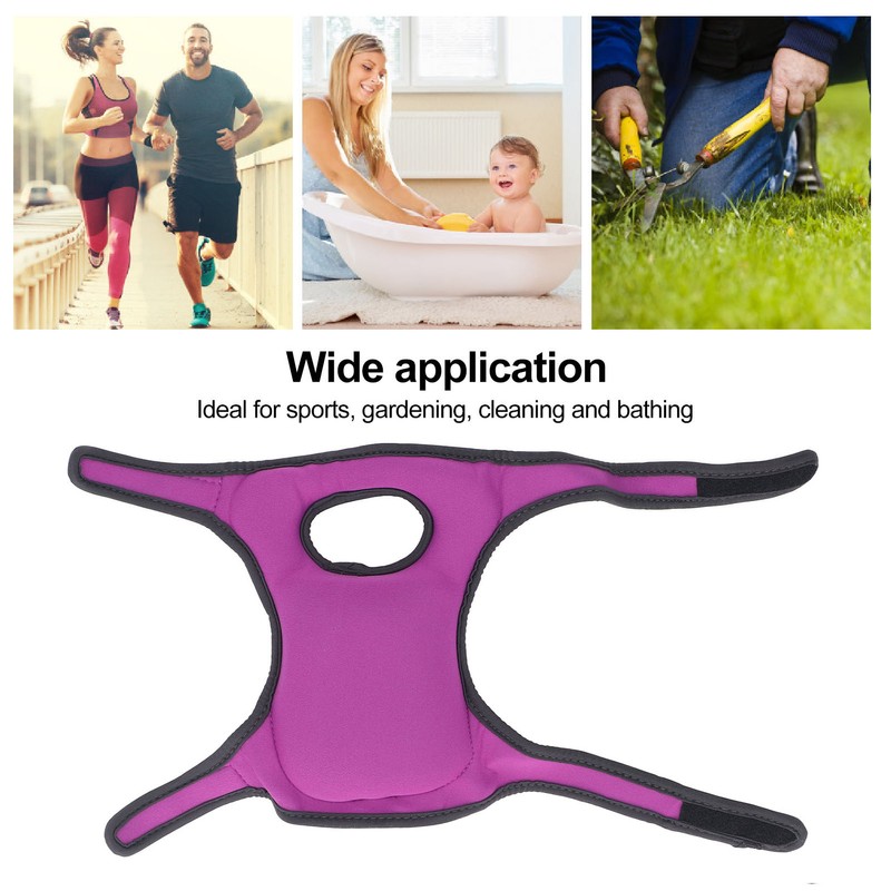 1 Pair Adjustable Knee Pads Multifunctional Waterproof Gardening Kneeling Pad