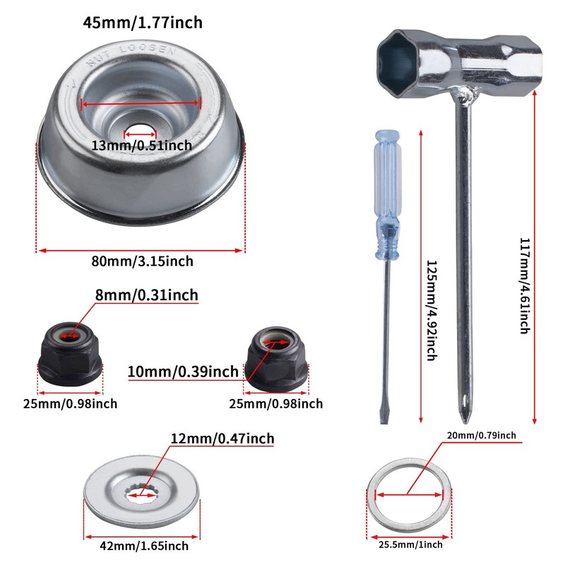 PLUMIA 9" x 36 Teeth Carbide Tipped Blades with Universal