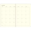 Kabarini 471041 Vintage Map Weekly Schedule Planner, Starts January 2023,