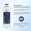 GLACIER FRESH DA97-17376B HAF-Qin Water Filter Replacement for HAF-Qin, DA97-08006C,