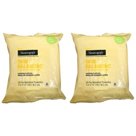 Neutrogena 2 Pack Neutrogena Skin Balancing Vitamin Complex Micellar Cleanser 25 Count each