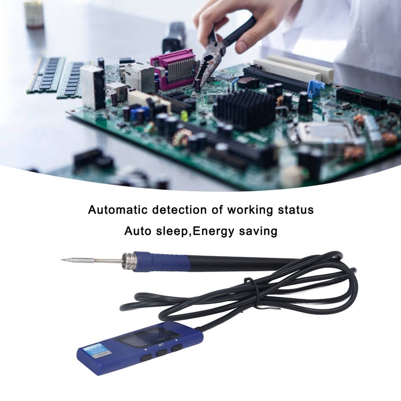 Digital Electric Soldering Iron High Sensitivity Realtime Temperature Display Welding