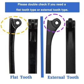 UPIONIC Glasses Replacement Temple, TR90 Eyeglass Arms Legs,Glasses Repair Kit with Screws,Screwdriver,External tooth, Transparent