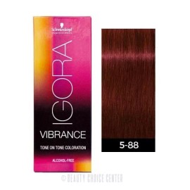 Schwarzkopf Igora Royal Vibrance Tone on Tone Hair Color 5-88 Light Brown Red Ex