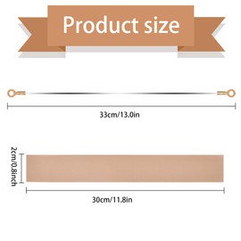Impulse Sealer Replacement Parts, 8 Pcs Sealer Replacement Element Grip, Heat Seal Strips for 12 Inch Heat Sealer Machine, Impulse Sealer Spare Repair Parts Kits for Most Hand Sealers (2x300 mm)