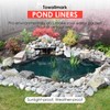 Towallmark 15x20 ft Pond Liner, 20 Mil Thickness, Pliable &