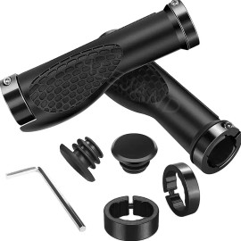 ALEJAND Puños Para Bicicleta, Agarre Ergonómico Antideslizante