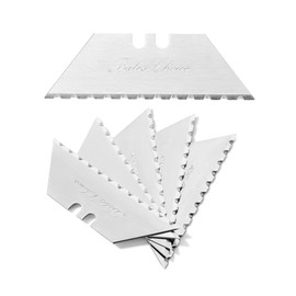 Bates Utility Knife Blades - Serrated Edge, 40 Pack - Box Cutter & Razor Blades Replacement - Refills for Box Cutters