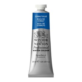 Winsor & Newton Professional Water Colour Paint, 37ml Tube, Cobalt Blue (Pack of 1), 114178