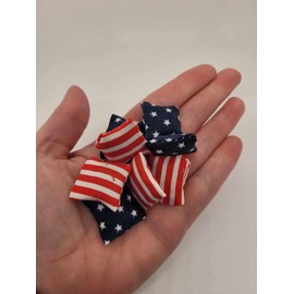 1 inch mini cornhole bags Stars and Stripes one inch quarter size replacement bean bag toss