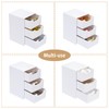SUMTree Acrylic Desktop Small Drawer Organiser with 3 Layers Acrylic