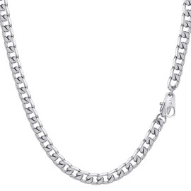PROSTEEL Stainless Steel Hip Hop Chains for Men Man Necklace Rock Jewelry Cuban Links Good Chain 30 inch Long Necklaces