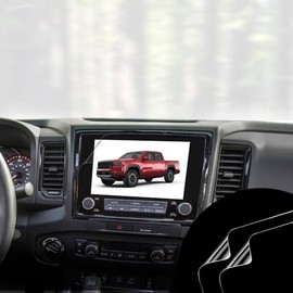 Artemis Shields Matte Anti Glare Anti Fingerprint Premium Screen Protector compatible for 2024 2023 Nissan Frontier Pro X, Pro 4X 9 inch Infotainment Navigation Multimedia Touchscreen Display 2 Pack