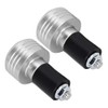 Suuonee Motorcycle Handlebar Grips, Motorcycle Aluminium Alloy Handlebar Grip End