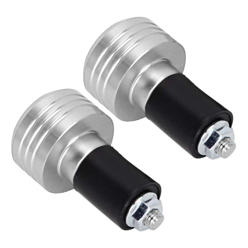 Suuonee Motorcycle Handlebar Grips, Motorcycle Aluminium Alloy Handlebar Grip End