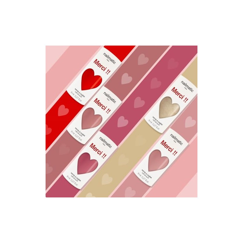 nailmatic Limited Merci Package NINON Rosewood