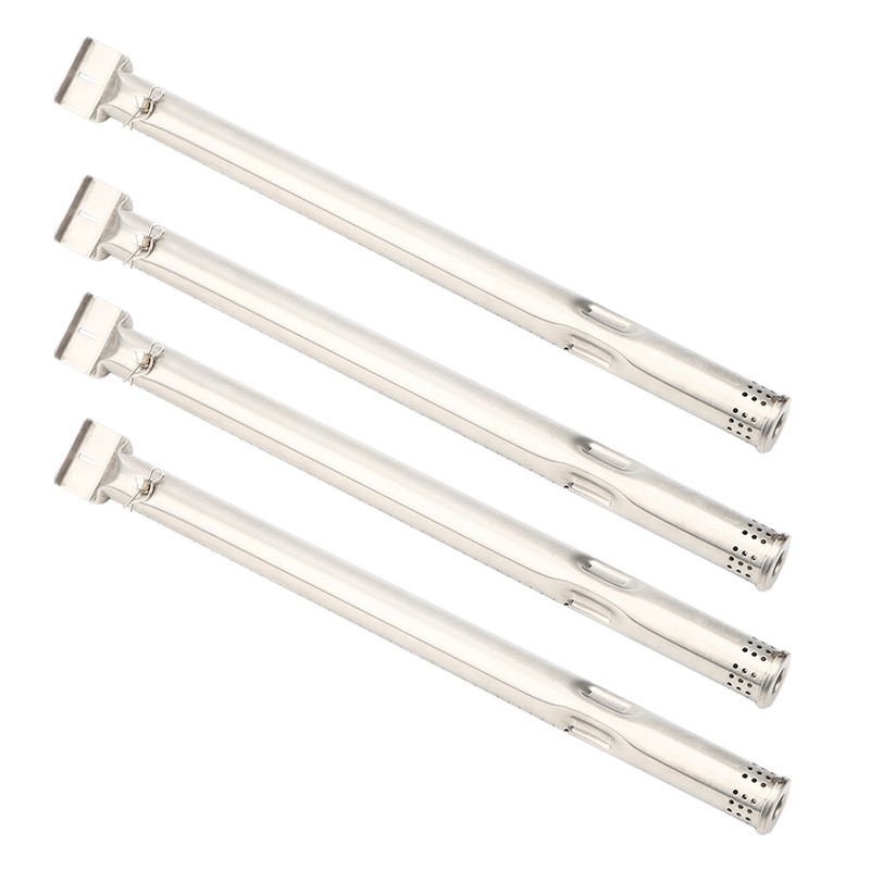 4Pcs Stainless Steel Grill Burners Tube Replacement Accessories Fit for