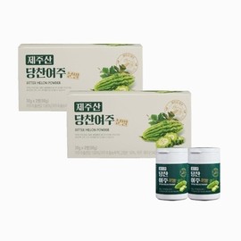 Jeju sweet bitter melon powder, 2 boxes, 4 cans of 30g / 제주산 당찬여주 분말 2박스 30g 4통