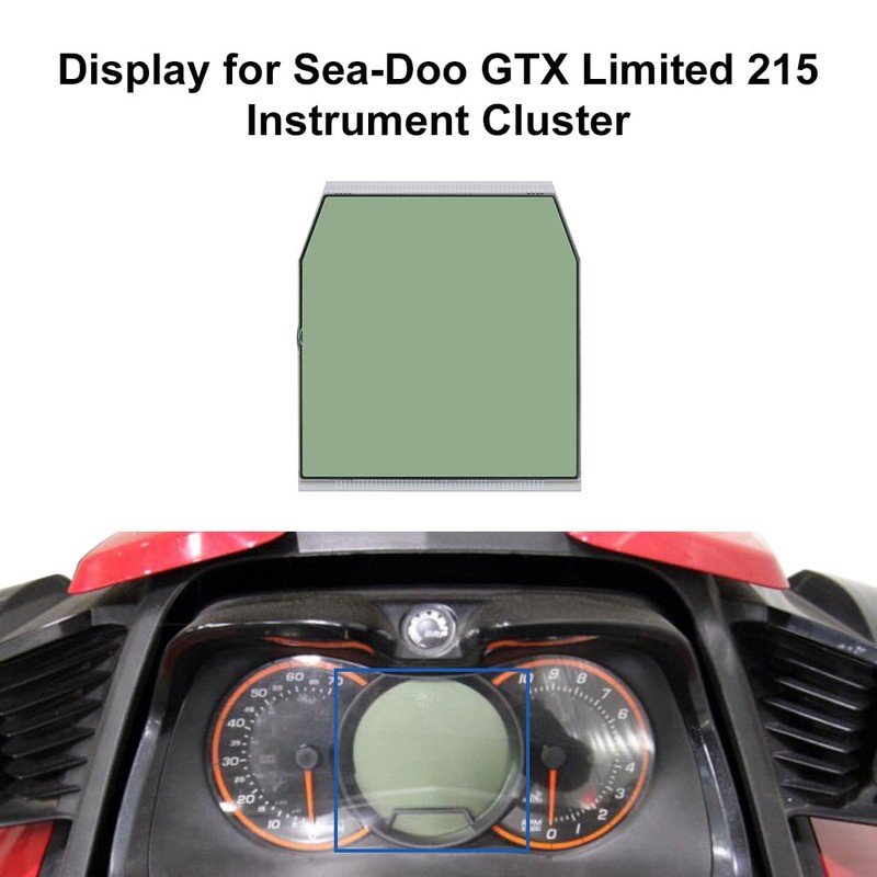 visualización de repuesto para Sea-Doo 4-Tec GTX RXT Wake Instrument