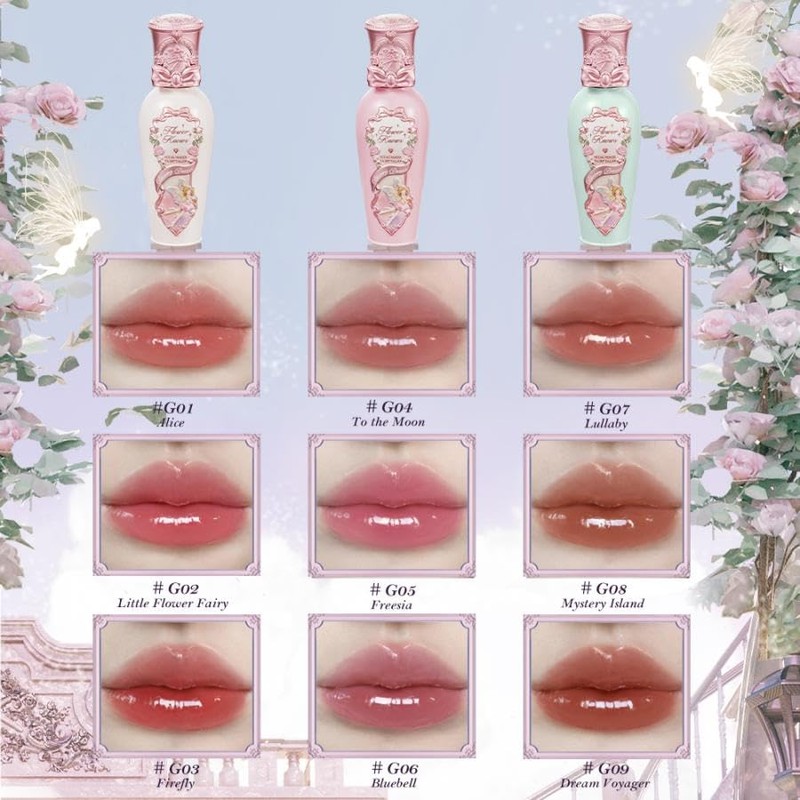 FlowerKnows Midsummer Fairy Tales Collection Lip Lacquer (G01 Alice)