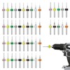 Micro Drill Bits, 50 Pcs Mini Drill Set, 0.3mm-1.2mm Micro