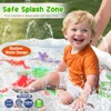 Splash Pad Sprinkler for Kids, 59" Light Up Splash Pads