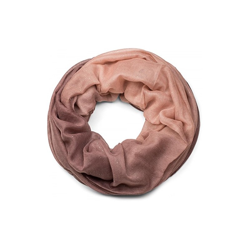 styleBREAKER 01017033 Elegant Glitter Loop Tube Scarf with Colour Gradient