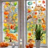 PHOGARY Fall Window Clings for Fall Decorations, 9 Sheets Thanksgiving