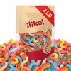 iLike! Gummy Candy Mix 2-Pound Bag, Peach Rings, Pencil Bites,