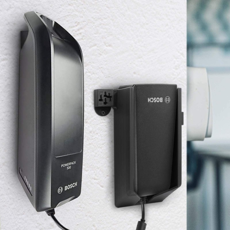 Charger Wall Mount Suitable for Bosch eBike 4A + PowerPack