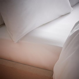 Bianca 200 Thread Count Temperature Controlling TENCEL™ Lyocell Single Fitted Sheet White