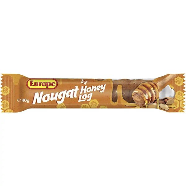 Europe Bulk Europe Honey Nougat Log 40g ($2.50 each x