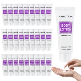 HAIFOTRVA Travel Size Body Lotion Bulk Pack of 50,Individually Wrapped Small Size Hotel Body Lotion Supplies 30ml/1 fl oz Portable Toiletries Amenities Bulk for Guests,Travel,Homeless,Charity