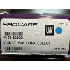Procare 79-83500 ProCare Cervical Collar 3" Without Stabilizing Panel, Universal NEW